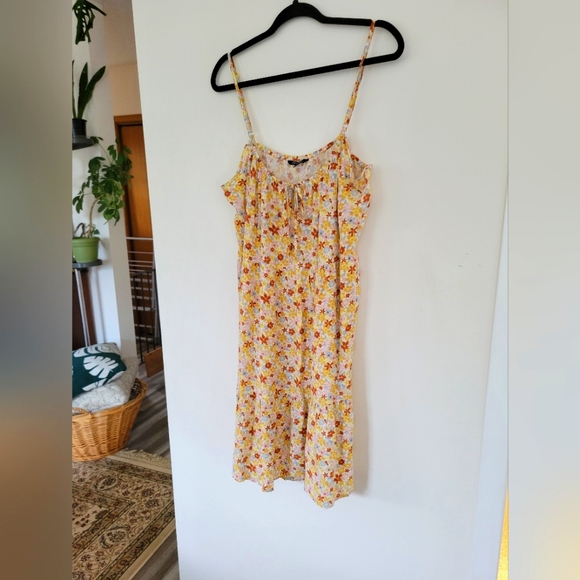 XL Summer Floral Mini Dress - Picture 5 of 7